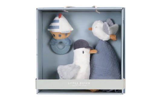 Little Dutch Giftset Sailors Bay blauw