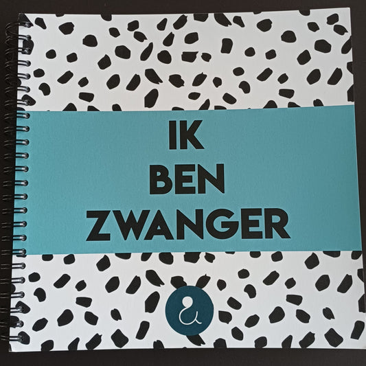 Invulboek Ik Ben Zwanger - Lichtblauw