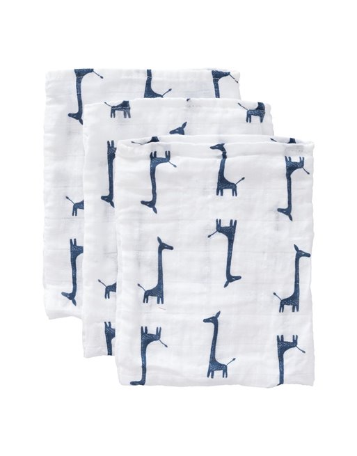 Fresk Organische Washandjes (3stuks) - Giraf